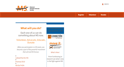 Desktop Screenshot of paxmain.nationalmssociety.org