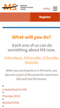 Mobile Screenshot of paxmain.nationalmssociety.org