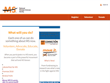 Tablet Screenshot of paxmain.nationalmssociety.org